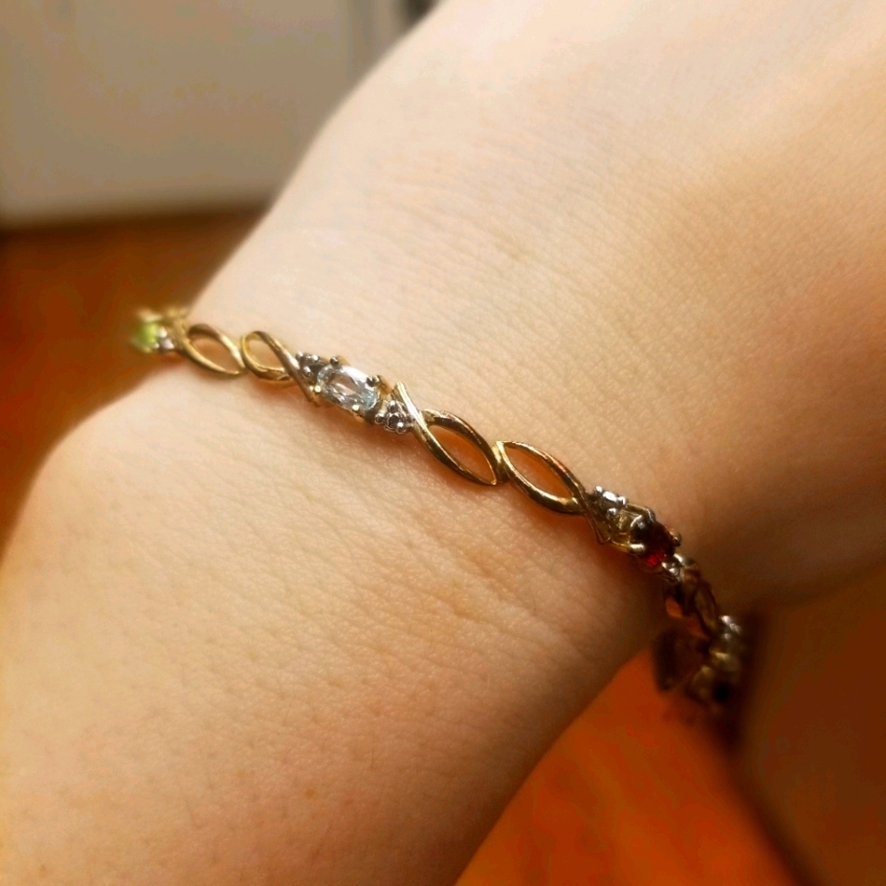 Genuine Gemstone Bracelet